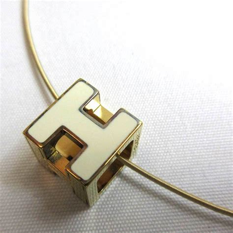 hermes h cube necklace|hermes h necklace on sale.